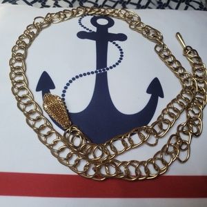Belt Gold plated chain